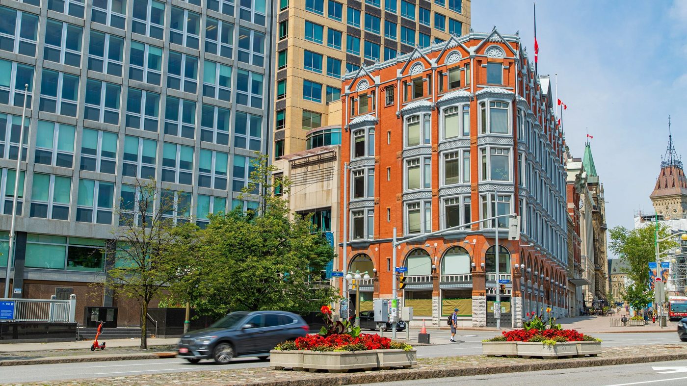 Downtown Ottawa streetscape